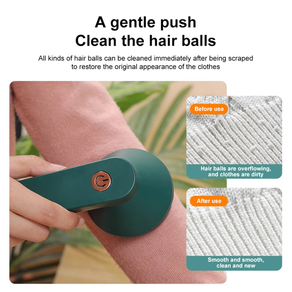Rechargeable Fabric Shaver – Removes Lint & Bobbles Instantly